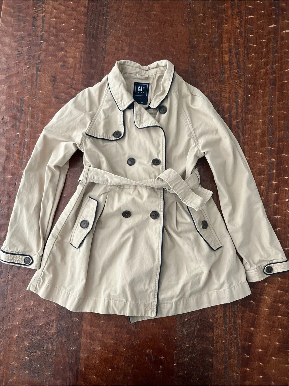 GAP Kids Trench Coat Size L